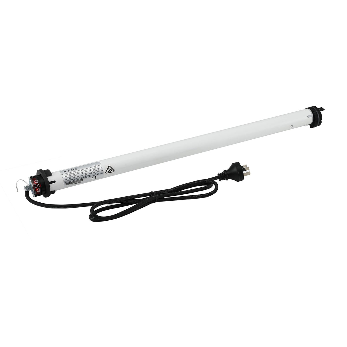 Instahut Pivot Arm Awning Motor Replacement Kit with Remote, 230V 155W Tubular