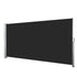 1.4X3M Side Awning Retractable Privacy Screen Outdoor Sun Shade Black