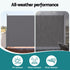 Instahut 1.8X4M Side Awning Retractable Privacy Screen Outdoor Sun Shade Grey
