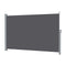 Instahut 2X3.5M Side Awning Retractable Privacy Screen Outdoor Sun Shade Grey