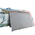 18ft Caravan Awning Fabric & Privacy Screen RV Roll Out Sun Shade 5.2M