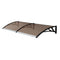 Window & Door Awning Canopy, 3m x 1m, Aluminium Frame Sun Shield