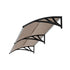 Window & Door Awning Canopy, 3m x 1m, Aluminium Frame Sun Shield
