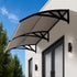 Livsip Window & Door Awning Canopy, 3m x 1.17m, Weatherproof, Brown Finish