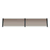 Window & Door Awning Canopy, 3m x 0.76m, Weatherproof, Brown Finish