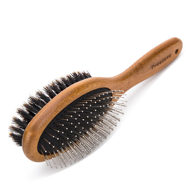 True Love Bamboo Double Brush