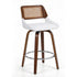 Wooden Bar Stools Swivel Kitchen Counter Stool Chair 60cm Seat Height