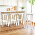 Artiss 4x Bar Stools Kitchen Chairs Wooden White