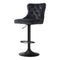 Artiss 1x Velvet Bar Stool Adjustable Height Nailhead Trim Kitchen Counter Stool