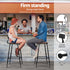 Artiss Bar Table and Stools Set Dining Desk Kitchen Chairs Cafe Pub
