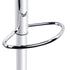 Artiss Bar Stools Gas Lift Leather w/Armrest Black