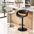 Artiss 2x Bar Stools Counter Chair Ambrus Swivel Adjustable Bentwood PU White