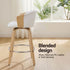 Artiss Wooden Bar Stools Set of 3 Swivel Kitchen Counter Stools Chair 66cm
