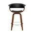 Artiss Bar Stools Swivel PU Seat Wooden