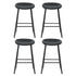 Artiss 4x Bar Stools Kitchen Dining Chairs Counter Stool PU Leather Metal