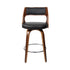 Artiss 2x Bar Stools Swivel Leather Chair 65cm