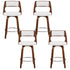 Artiss Wooden Bar Stools Set of 4 Swivel Kitchen Counter Stools Chair 65cm