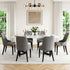 Artiss Dining Chairs Set of 6 Linen Fabric Grey
