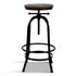 Artiss Bar Stools Adjustable Wood Chairs