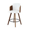 Wooden Bar Stools Swivel Kitchen Counter Stool Chair 58cm Seat Height