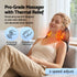 Back Massager – Heat, Triple‑Action Relief, Cordless 2000mAh, Type‑C