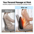 Back Massager – Heat, Triple‑Action Relief, Cordless 2000mAh, Type‑C