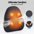 Back Massager – Heat, Triple‑Action Relief, Cordless 2000mAh, Type‑C