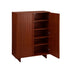 Shoe Cabinet 5 Tier Storage Organiser w/ Adjustable Shelves Bamboo
