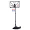 Portable Basketball Hoop – Foldable, Adjustable 0.94–2.07m, PC Backboard, 82×50cm