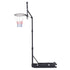 Portable Basketball Hoop – Foldable, Adjustable 0.94–2.07m, PC Backboard, 82×50cm