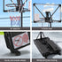 Portable Basketball Hoop – Foldable, Adjustable 0.94–2.07m, PC Backboard, 82×50cm