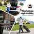 Portable Basketball Hoop – Foldable, Adjustable 0.94–2.07m, PC Backboard, 82×50cm