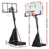 Portable Basketball Hoop – 50" PC Backboard, 2.45–3.05m, 200L Base, Dunk‑Ready