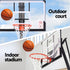 Portable Basketball Hoop – 50" PC Backboard, 2.45–3.05m, 200L Base, Dunk‑Ready