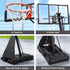 Portable Basketball Hoop – 50" PC Backboard, 2.45–3.05m, 200L Base, Dunk‑Ready