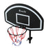 Everfit Kids Basketball Hoop with Ball and Pump Fit for Trampoline 25mm-32mm Poles Black