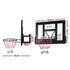 Kids Basketball Hoop 43" – Wall‑Mount Backboard, Steel Rim, Indoor/Outdoor