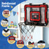 Mini Basketball Hoop Over Door Indoor LED Scoreboard Kids Set 40x30cm