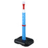 Kids Basketball Hoop Stand Baseball Set Adjustable Height Sports Toys Blue