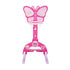 3-in-1 Kids Basketball Hoop Soccer Goal Golf Game Set with Balls Pink
