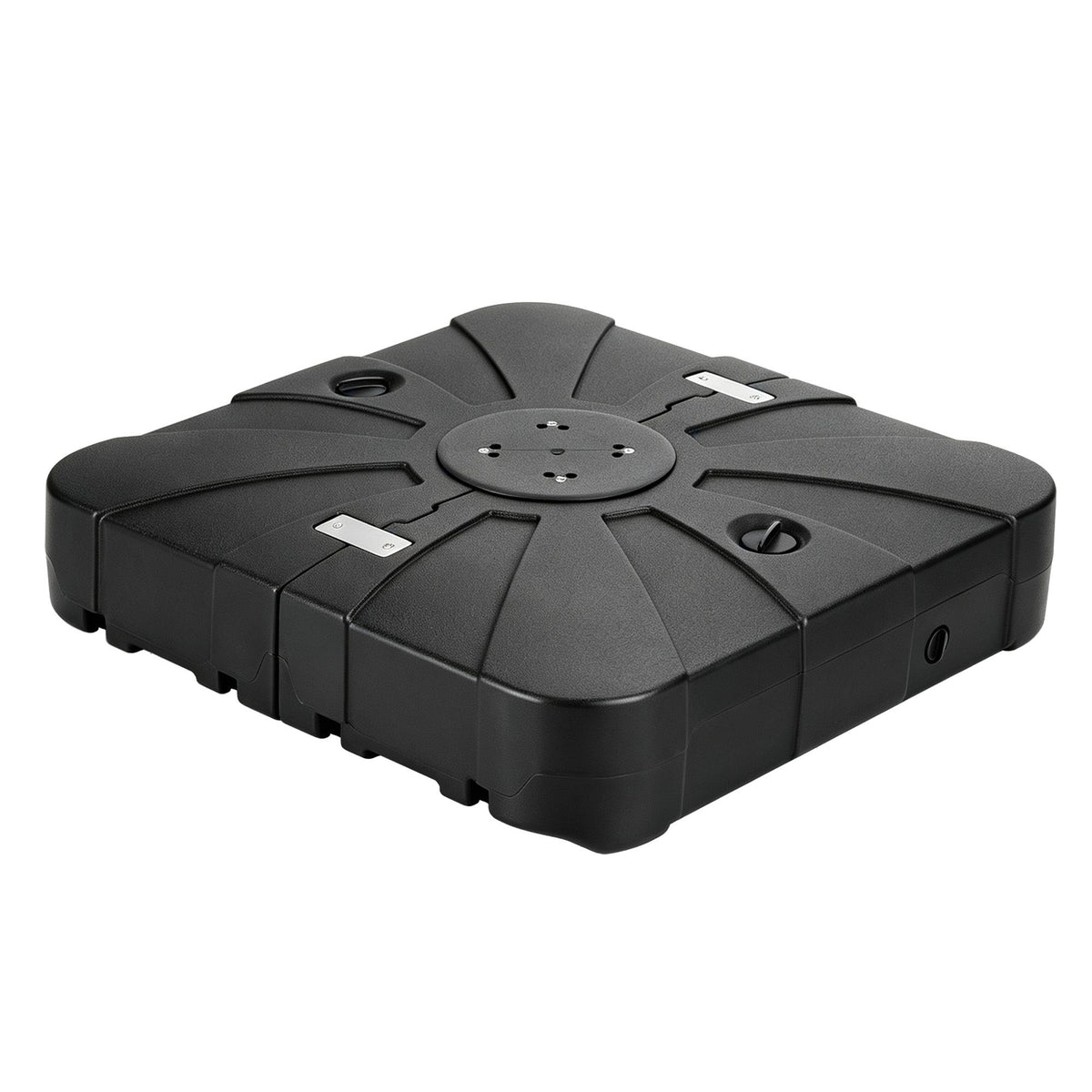 Outdoor Umbrella Base 2 Fillable 60kg Cantilever Umbrella Base with Wheels 84cm