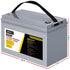 AGM Deep Cycle Battery 12V 100Ah Box Portable Solar Caravan Camping