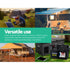 AGM Deep Cycle Battery 12V 100Ah Box Portable Solar Caravan Camping