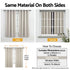 Blockout Curtains 2X 132x160cm Thermal Insulated Eyelet Drapes Beige