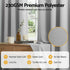 Blockout Curtains 2X 132x213cm Thermal Insulated Eyelet Drapes Grey