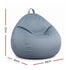 Bean Bag Cover – Indoor/Outdoor, 600D Polyester, Water‑Resistant, Grey