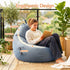 Bean Bag Cover – Indoor/Outdoor, 600D Polyester, Water‑Resistant, Grey