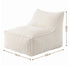 Artiss Bean Bag Chair Cover (No Filler) Soft Corduroy Stuffed Animal Storage Bean Bag Cover for Adults, Washable Lazy Sofa Cover for Living Room Bedroom, Beige