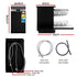 Freestanding Dishwasher 10‑Place – Black, 8 Programs, LED Display