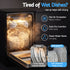 Freestanding Dishwasher 10‑Place – Black, 8 Programs, LED Display